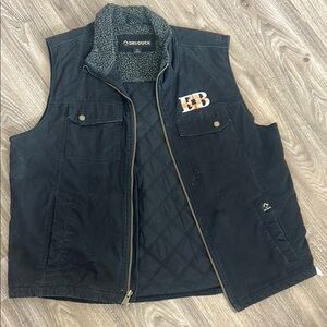 DRI DUCK Black Quilted Vest Size :XL #A19